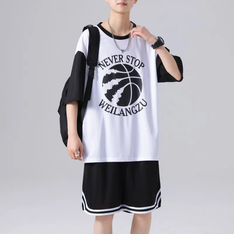 HAPPY PARTY Basketball Suit Unisex-10
