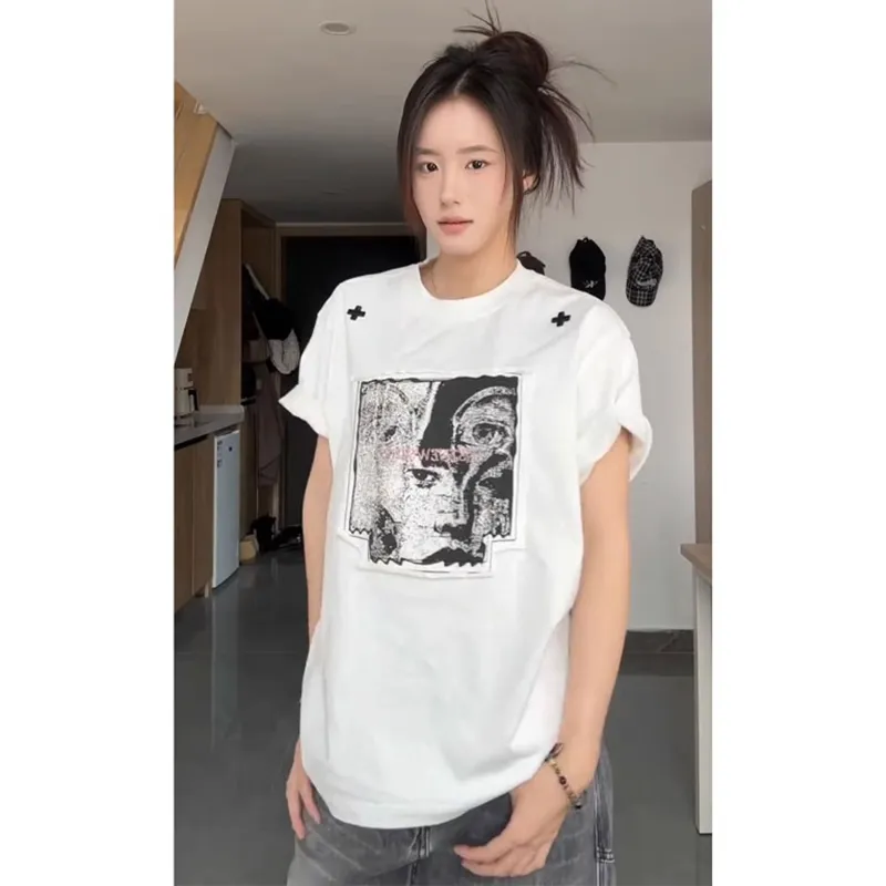 HAPPY PARTY T Shirt Unisex White-3