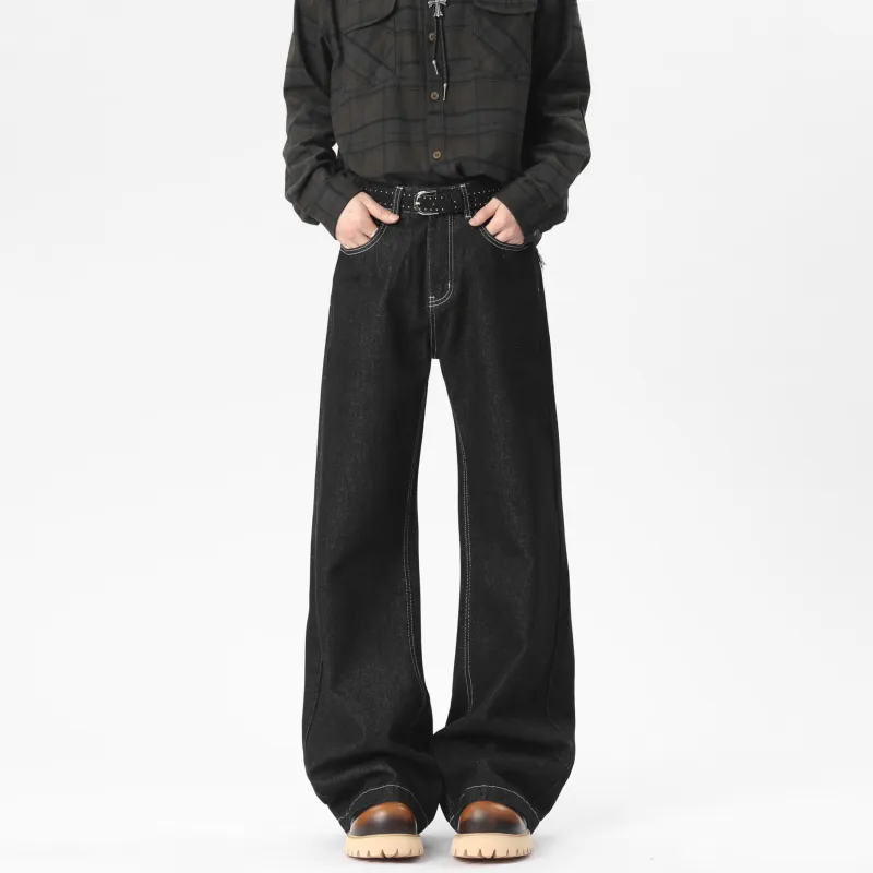 HAPPY PARTY Jeans Unisex Black-2