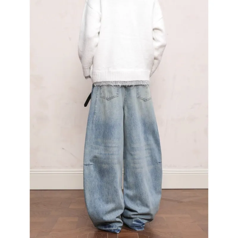 HAPPY PARTY Jeans Unisex Blue-1