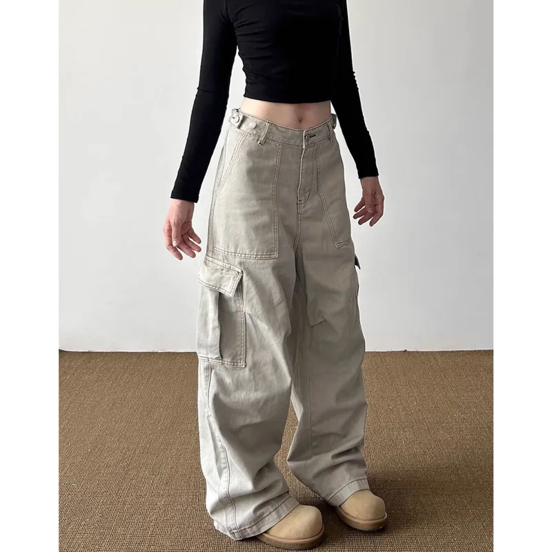 HAPPY PARTY Jeans Unisex Khaki-1