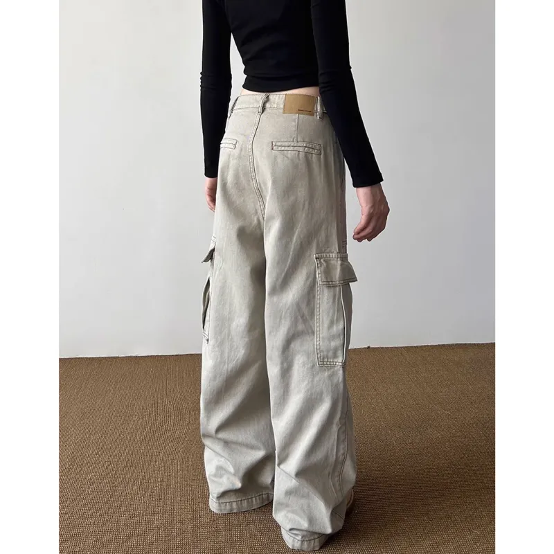 HAPPY PARTY Jeans Unisex Khaki-5
