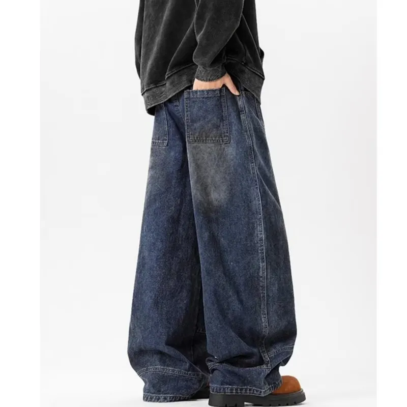 HAPPY PARTY Jeans Unisex Blue-2