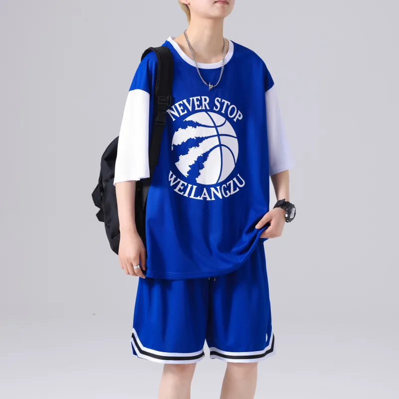 HAPPY PARTY Basketball Suit Unisex-17