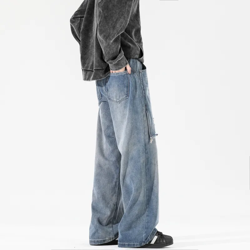 HAPPY PARTY Jeans Unisex Blue-5