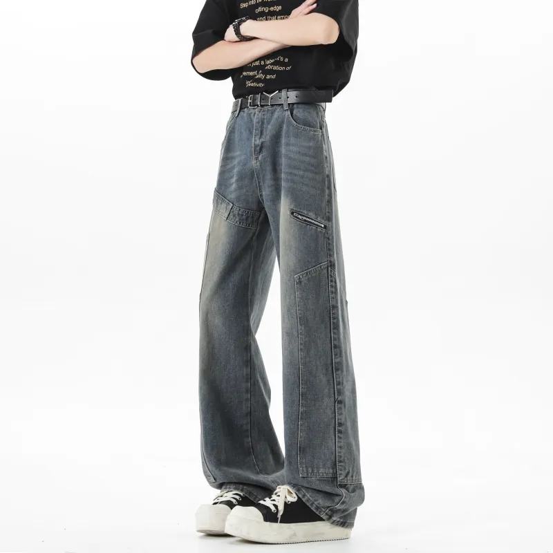 HAPPY PARTY Jeans Unisex Blue-3