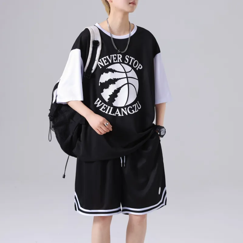 HAPPY PARTY Basketball Suit Unisex-5