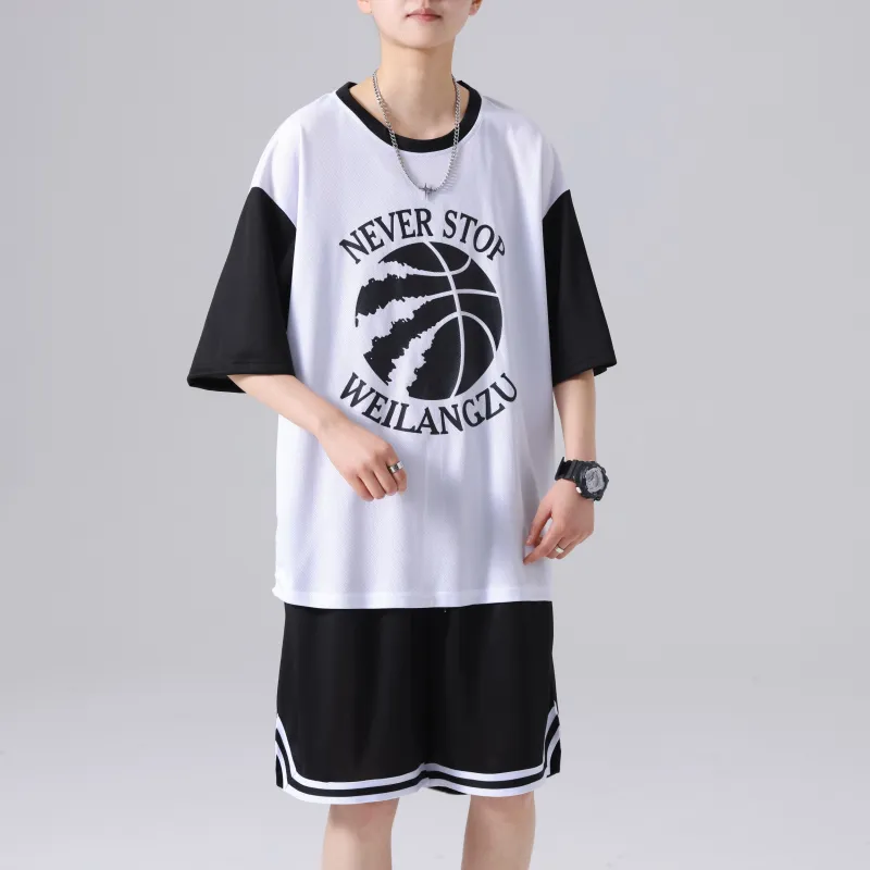 HAPPY PARTY Basketball Suit Unisex-8