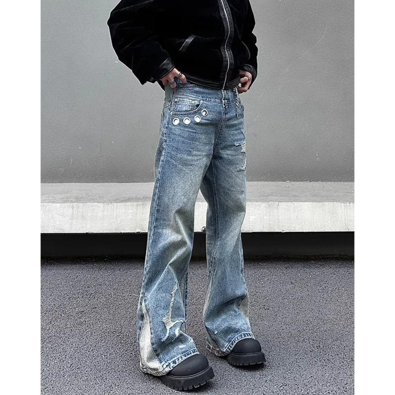 HAPPY PARTY Jeans Unisex Blue-2