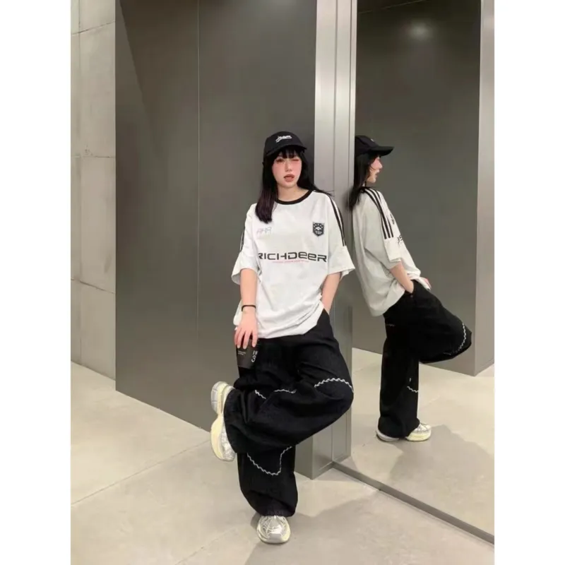 HAPPY PARTY Jeans Unisex Black-5
