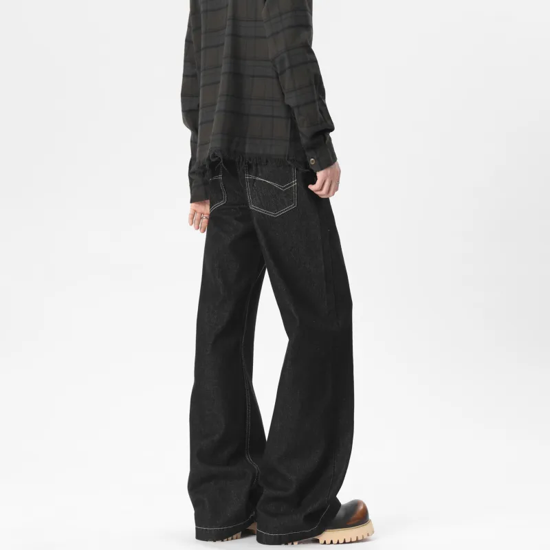 HAPPY PARTY Jeans Unisex Black-4