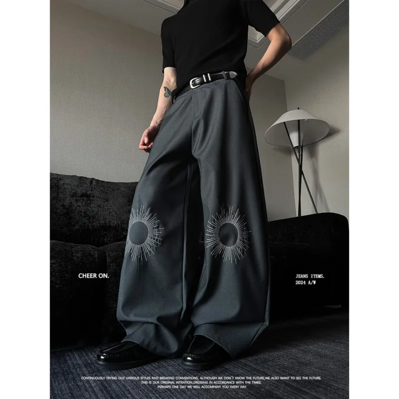 HAPPY PARTY Casual Pants Unisex-7