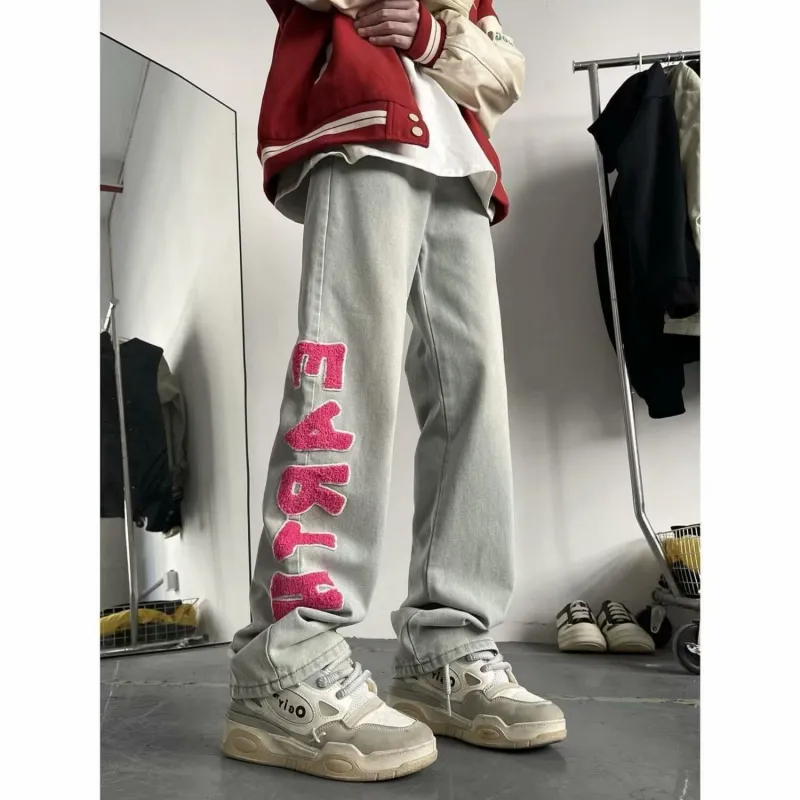 HAPPY PARTY Jeans Unisex Yellow-5