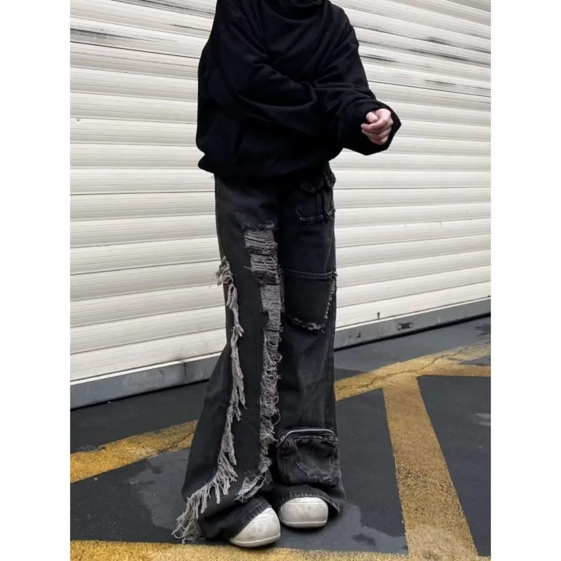 HAPPY PARTY Jeans Unisex Black-6