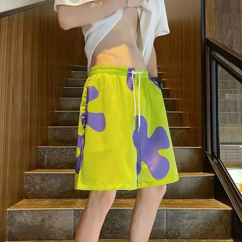 HAPPY PARTY Casual Shorts Unisex Image Color-2