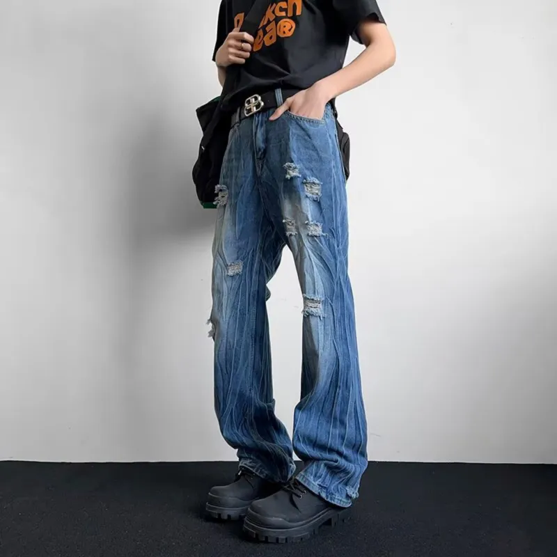 HAPPY PARTY Jeans Unisex Blue-6