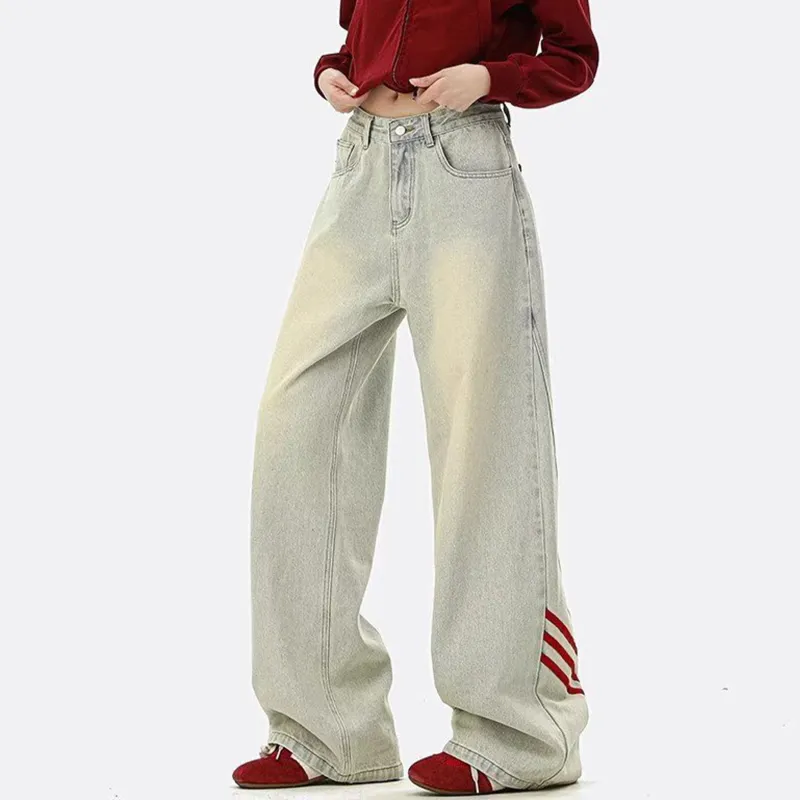 HAPPY PARTY Jeans Unisex Yellow Mud-3