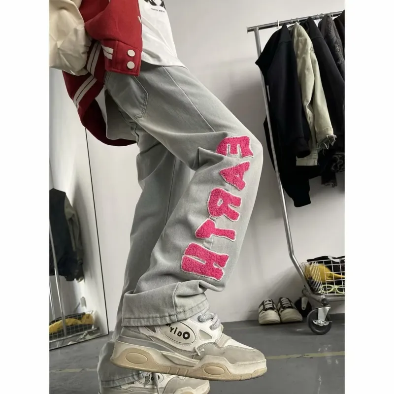 HAPPY PARTY Jeans Unisex Yellow-6