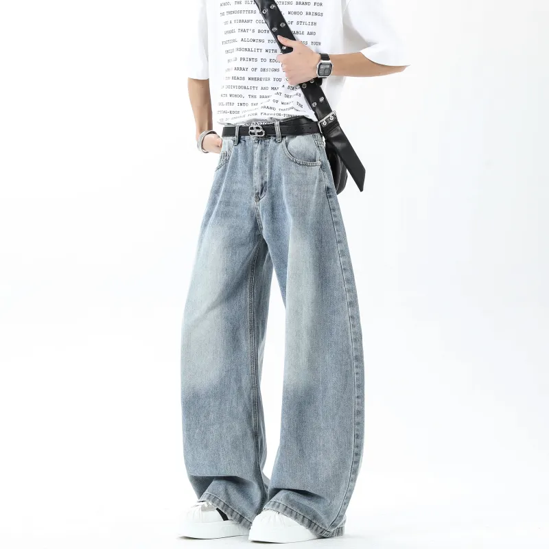 HAPPY PARTY Jeans Unisex Blue-3