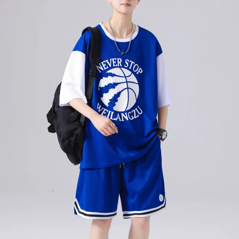HAPPY PARTY Basketball Suit Unisex-16