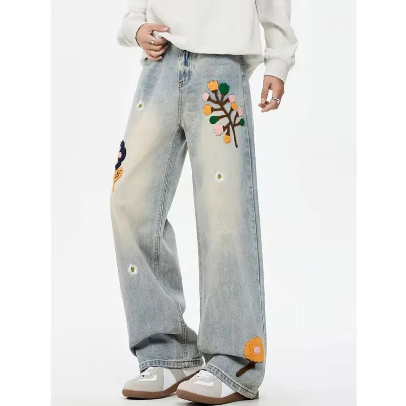 HAPPY PARTY Jeans Unisex Blue-3