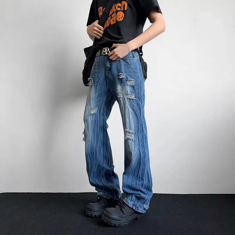 HAPPY PARTY Jeans Unisex Blue-5
