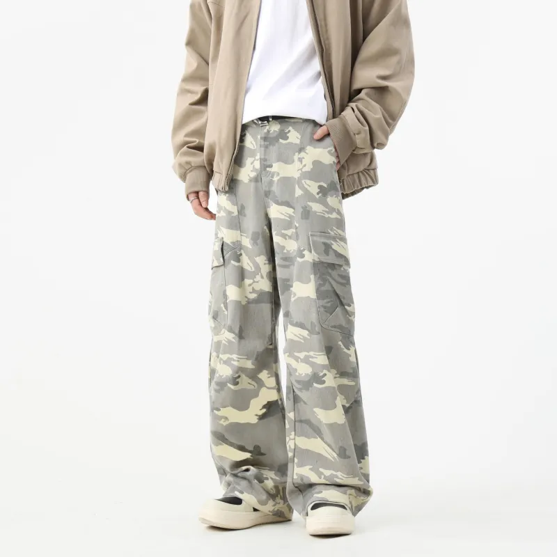 HAPPY PARTY Jeans Unisex Camouflage-2