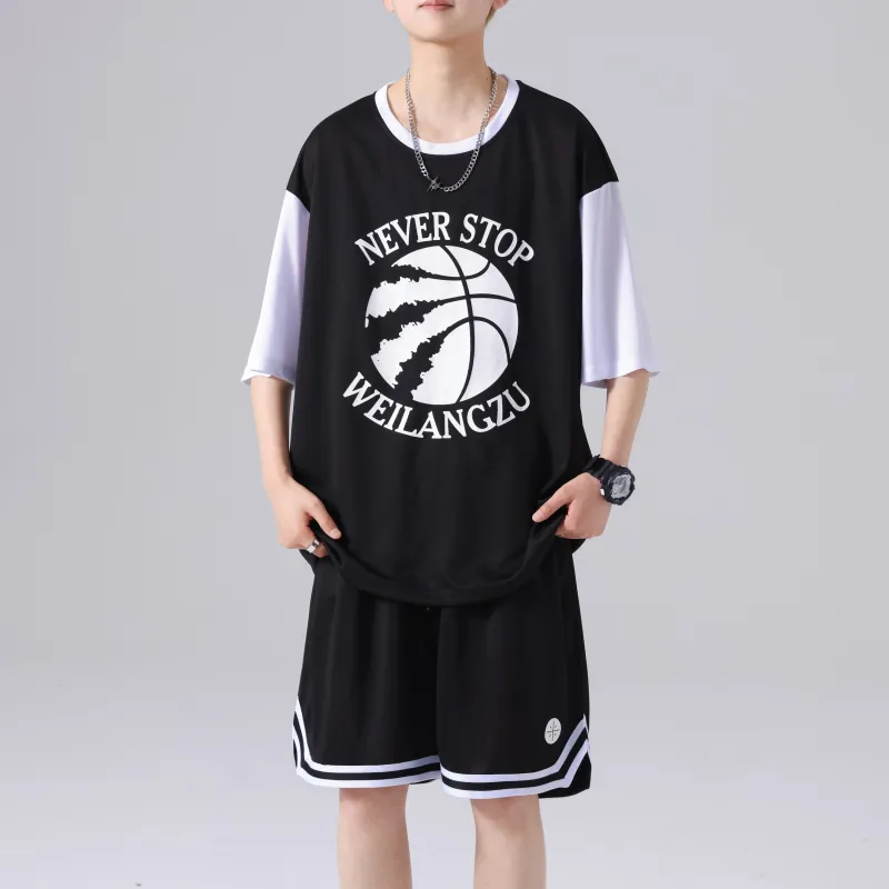 HAPPY PARTY Basketball Suit Unisex-4