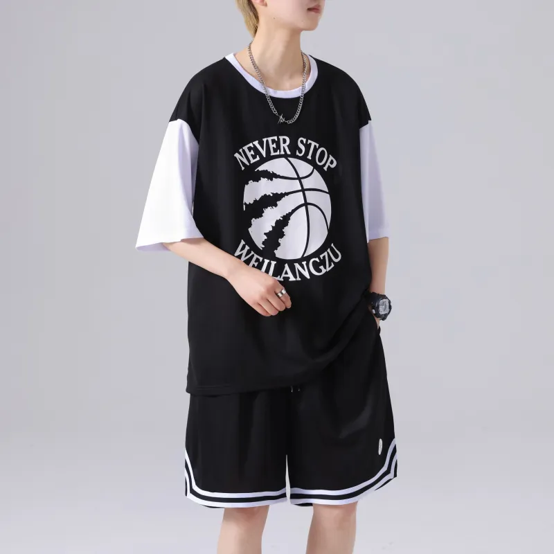 HAPPY PARTY Basketball Suit Unisex-2