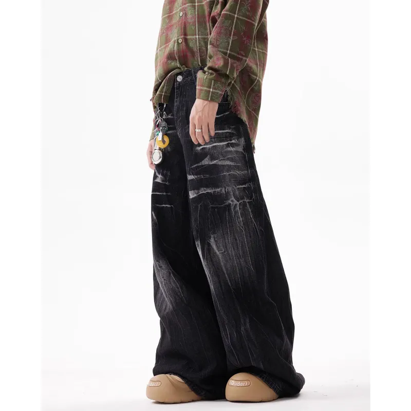 HAPPY PARTY Jeans Unisex Black-4