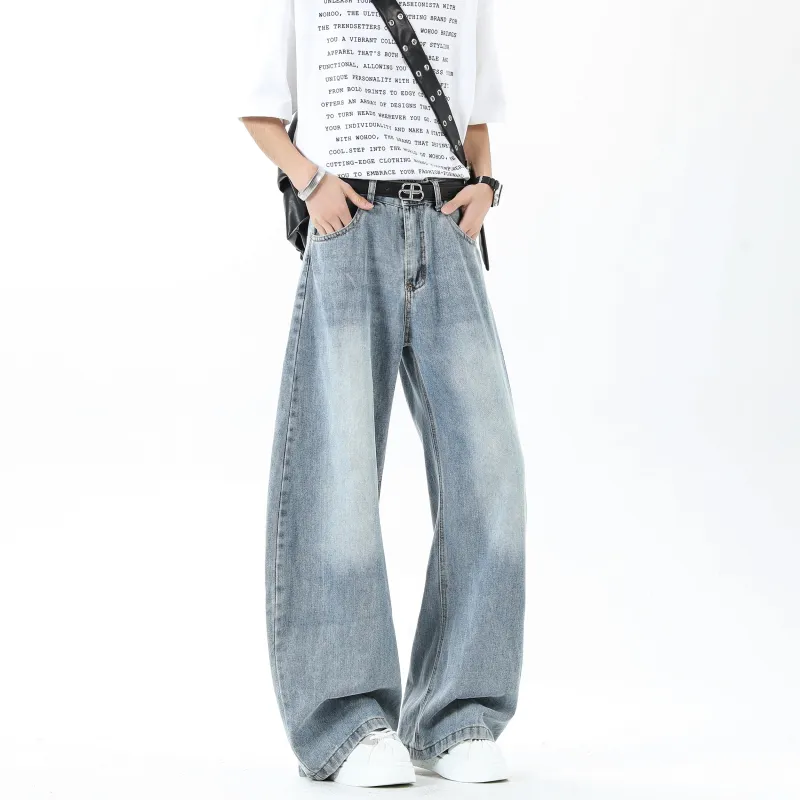 HAPPY PARTY Jeans Unisex Blue-4