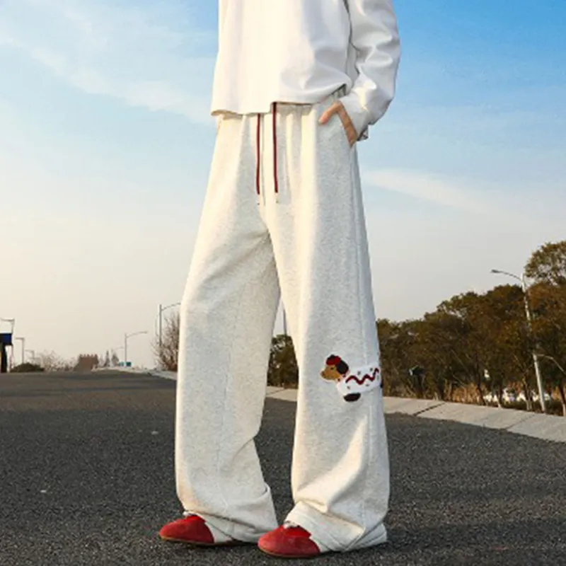 HAPPY PARTY Casual Pants Unisex-5
