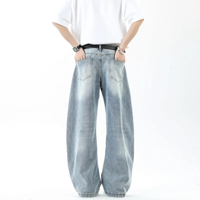 HAPPY PARTY Jeans Unisex Blue-6