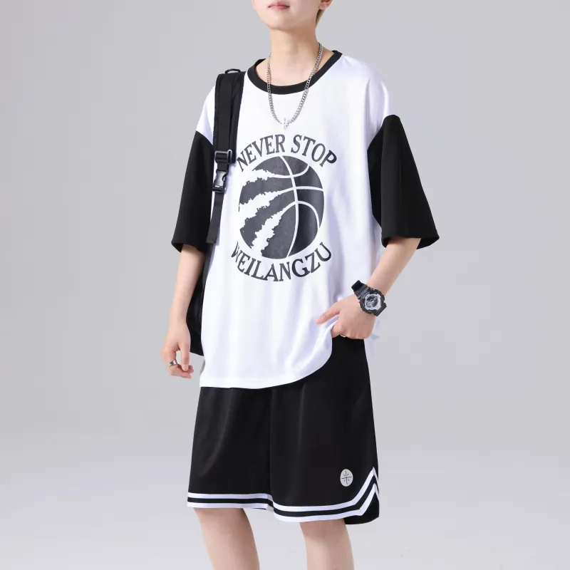 HAPPY PARTY Basketball Suit Unisex-9