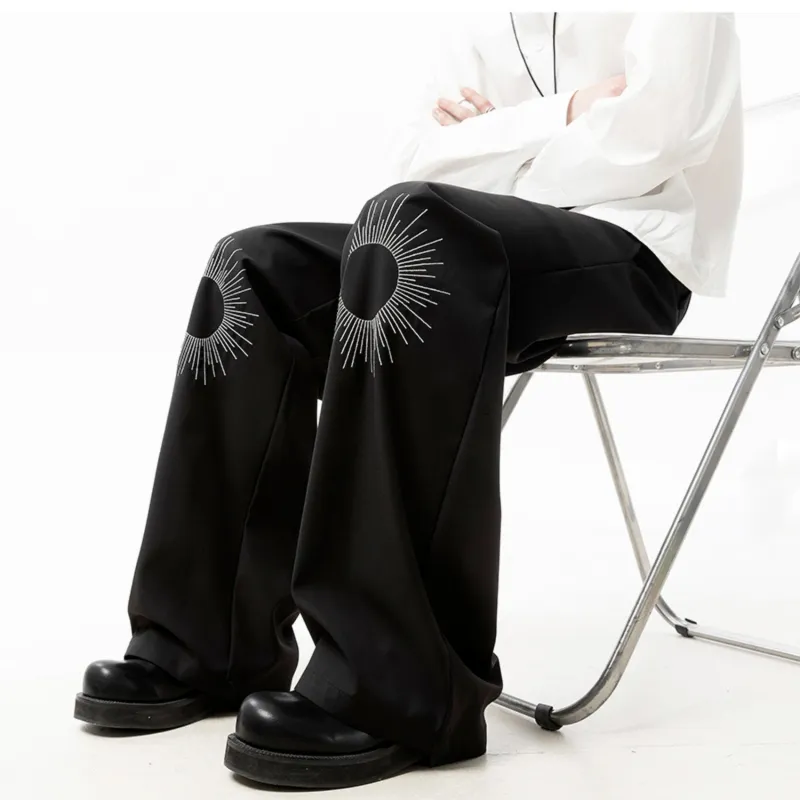 HAPPY PARTY Casual Pants Unisex-5