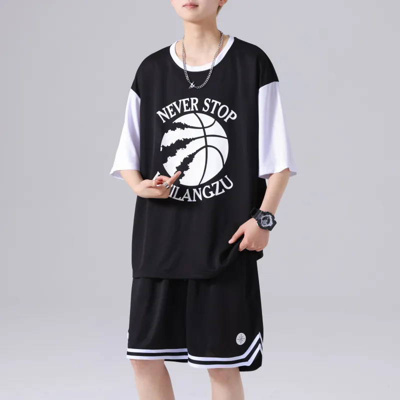 HAPPY PARTY Basketball Suit Unisex-3