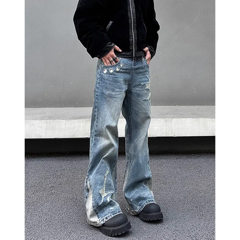 HAPPY PARTY Jeans Unisex Blue-5