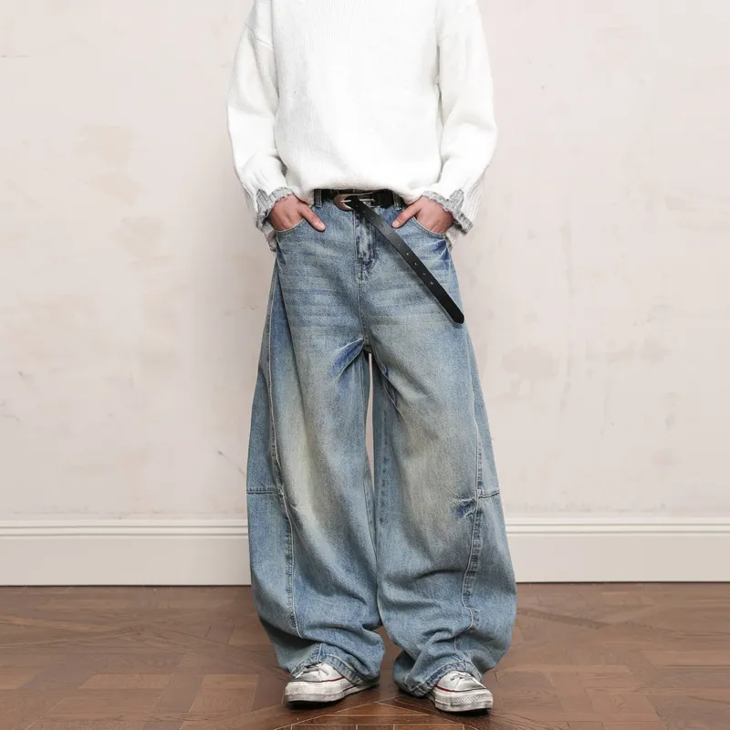 HAPPY PARTY Jeans Unisex Blue-2