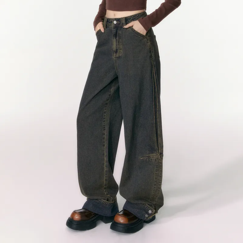 EPTISON WOMAN Jeans Women's Vintage Denim Blue-2