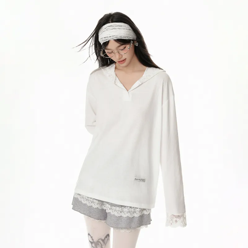 EPTISON WOMAN Drop Shoulder Sleeve T Shirt Women's-9