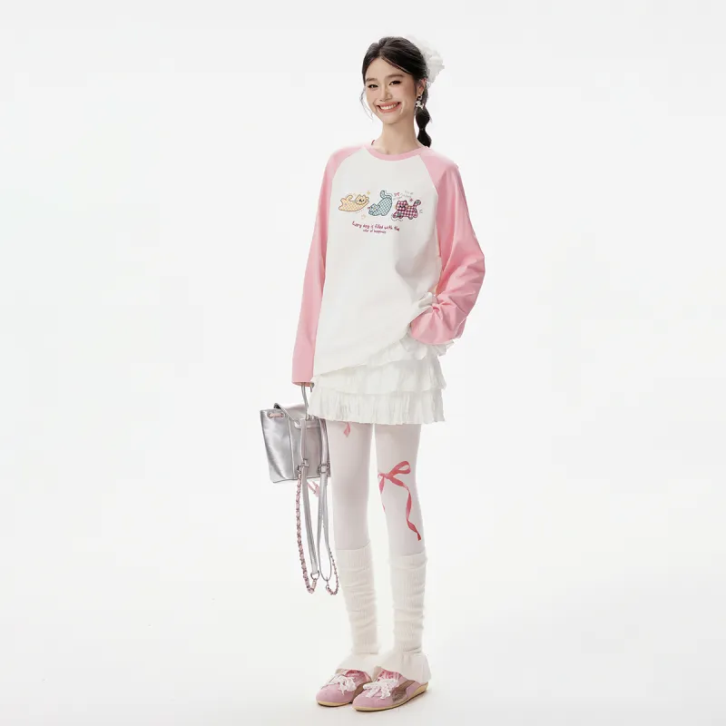 EPTISON WOMAN Raglan Sleeve T Shirt Women's-10