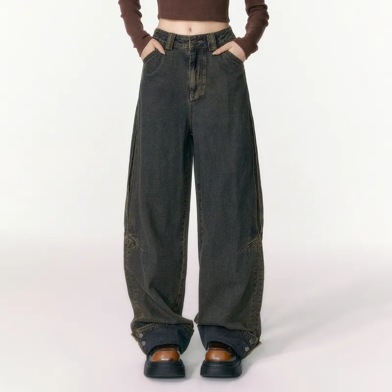 EPTISON WOMAN Jeans Women's Vintage Denim Blue-3