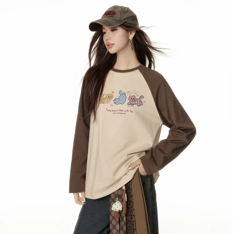 EPTISON WOMAN Raglan Sleeve T Shirt Women's-14