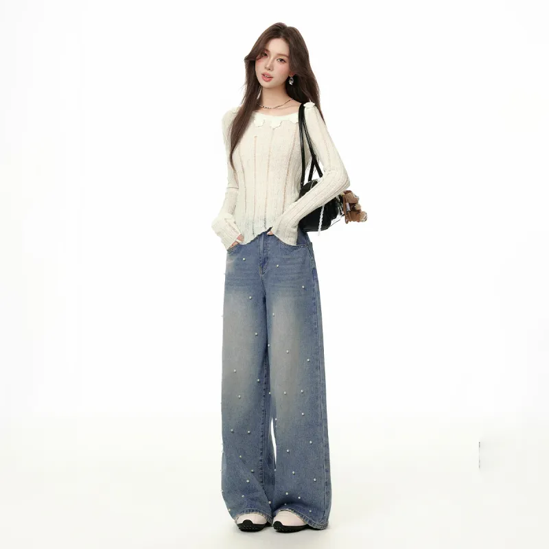 EPTISON WOMAN Jeans Women's Denim Blue-4