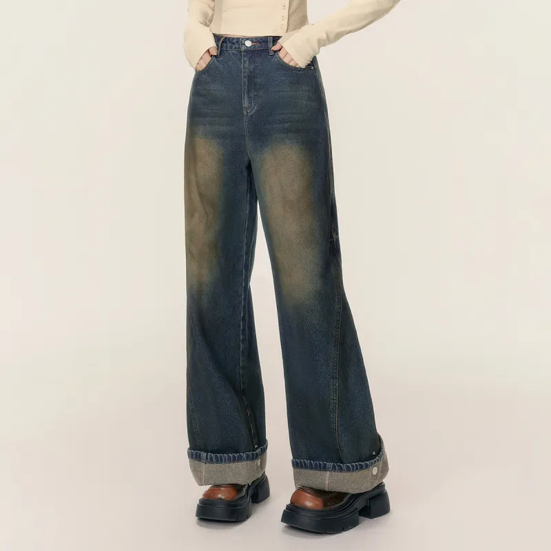 EPTISON WOMAN Jeans Women's Vintage Denim Blue-3