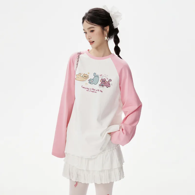EPTISON WOMAN Raglan Sleeve T Shirt Women's-8