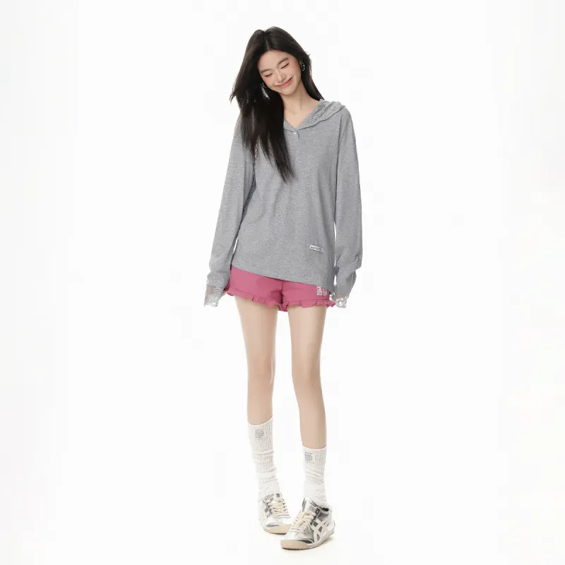EPTISON WOMAN Drop Shoulder Sleeve T Shirt Women's-4