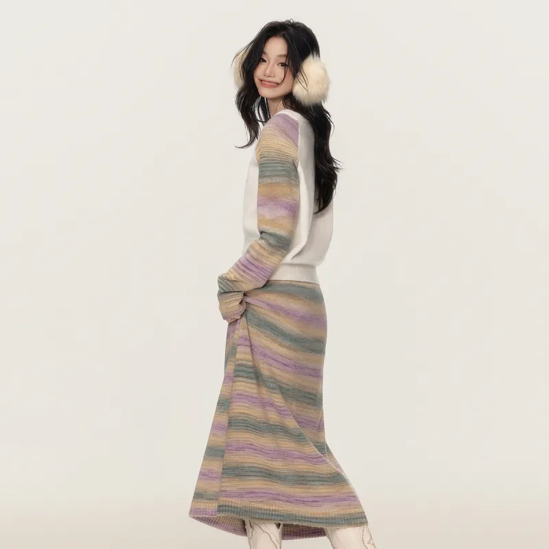 EPTISON WOMAN Skirt Set Women's Multicolor Orchid-5
