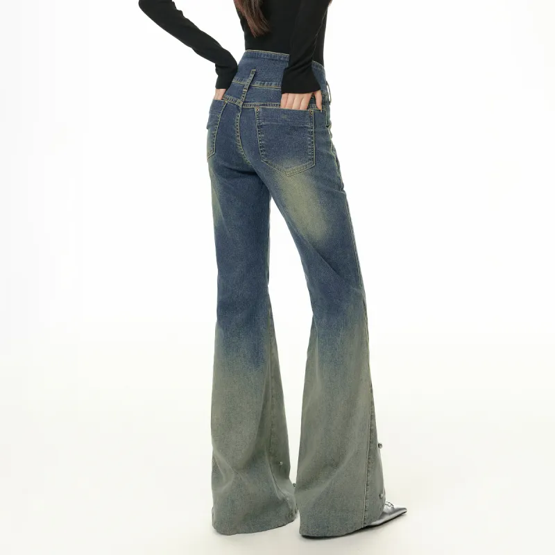 EPTISON WOMAN Jeans Women's Vintage Denim Blue-5