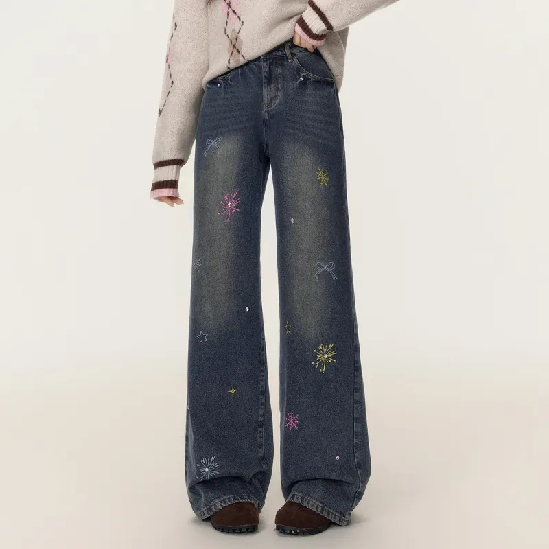 EPTISON WOMAN Jeans Women's Denim Blue-2